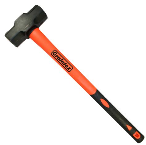 Graintex SH1511 10 Lb Sledge Hammer with 16" Fiberglass Handle ...