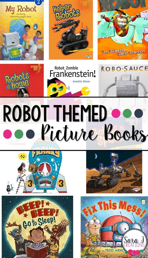 Robot Books for Kids | Sara J Creations