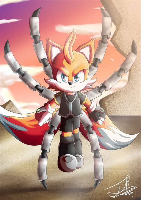 Tails Alterno - Sonic Prime FanArt | Arte Anime Amino Amino