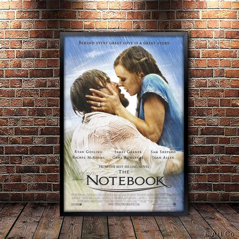 The Notebook Movie Poster Framed and Ready to Hang. - Etsy