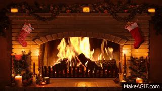 Christmas Fireplace Gif