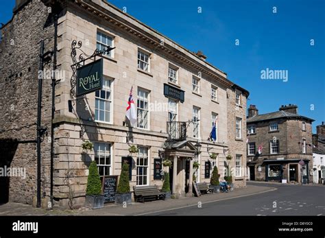 The Royal Hotel Georgian town house hotel Market Place Kirkby Lonsdale ...