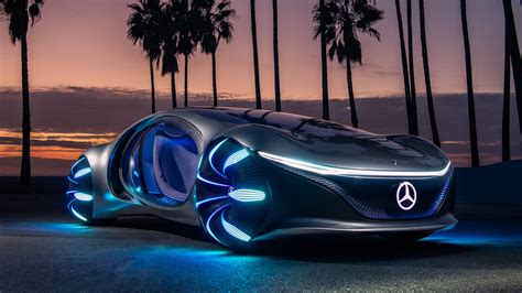 Driving the Mercedes Vision AVTR Concept, a Car Straight Out of 2154