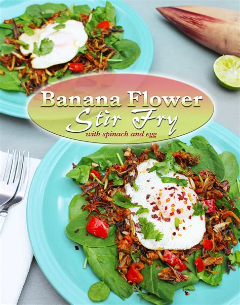 Banana Flower Stir Fry {Recipe Redux}