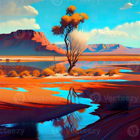 Landscape Art - 22416540 Stock Photo at Vecteezy