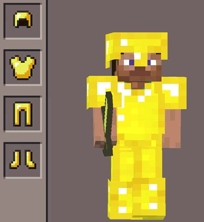 Gold Armor: Minecraft Pocket Edition: CanTeach