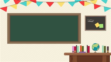 Classroom Cartoon Background