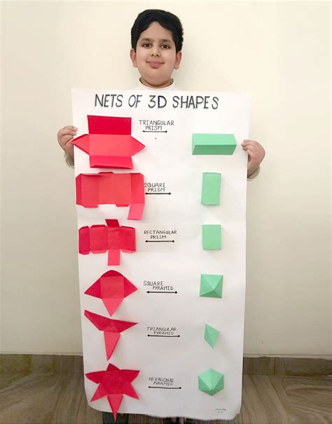 STUDENTS LEARN ABOUT THE 3D SHAPES WITH A FUN ACTIVITY