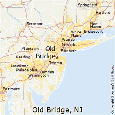 Old Bridge Nj Zip Code Map - United States Map