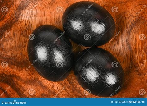 Dark Easter. Black Easter Concept. Black Eggs Stock Image - Image of ...