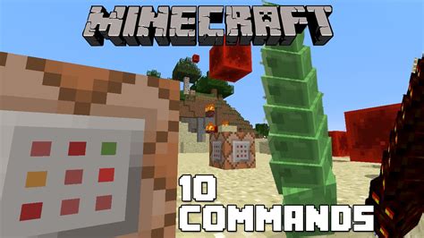 Minecraft - 10 Commands - YouTube