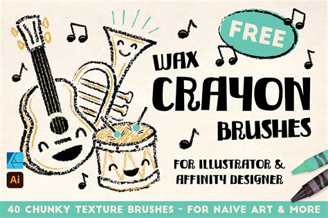 FREE Crayon Brushes :: Behance