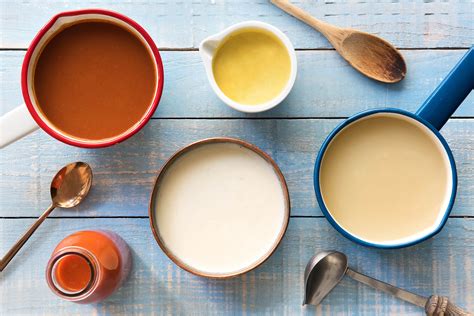 5 Mother Sauces To Elevate Your Cooking Game | 5 mother sauces, Basic ...