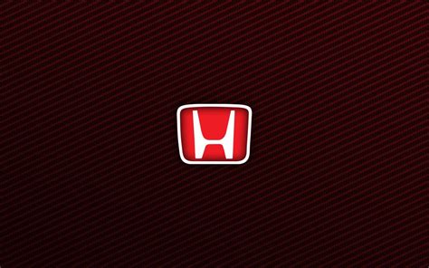 Red Honda Emblem Wallpaper