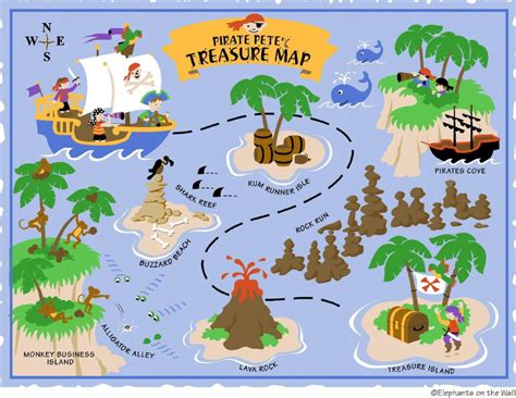 Make Your Own Treasure Map Printable - Printable Maps