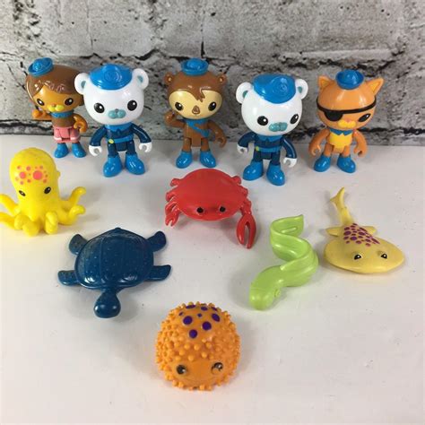 Octonauts and sea creatures figures Disney Mattel set of 10 | #1890032526