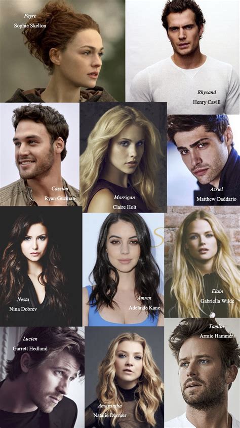 Amazing dream cast for my favorite books series ACOTAR - ACOMAF ...