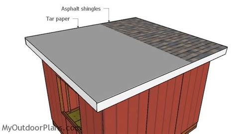 10x12 Flat Shed Roof Plans | MyOutdoorPlans | Free Woodworking Plans ...