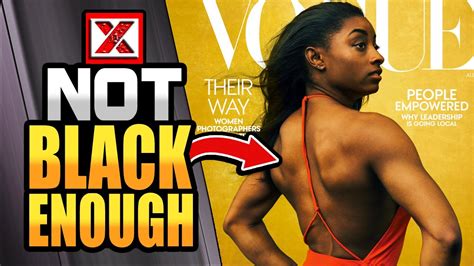 Simone Biles Vogue Cover Shoot Isn't Black Enough (SJWs Gone Crazy ...