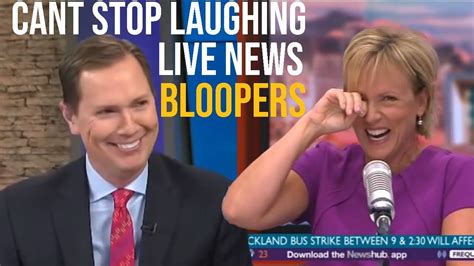 News Reporters Cant Stop Laughing Bloopers - YouTube in 2022 | Can't ...