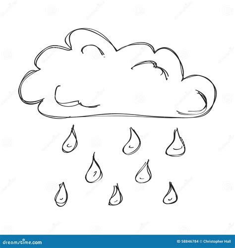 Rain Cloud Drawing Easy : Rain Cloud Drawing | Bodenswasuee