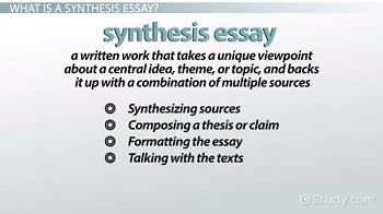 Which Best Explains What a Synthesis Claim Is