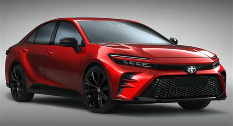 Next-Gen 2025 Toyota Camry Rendered With Crown-Inspired Styling Looks ...