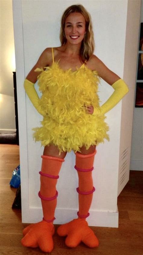 DIY Big Bird costume | Big bird costume, Chicken costume diy, Chicken ...