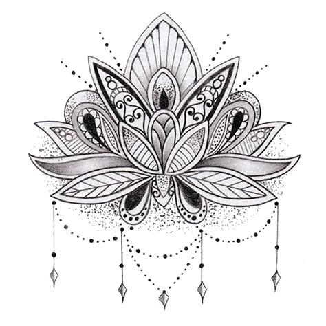 "Mandala Lotus Flower" by mermaidnatalie | Redbubble