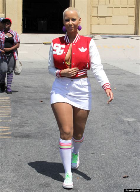 Pic: Amber Rose Wears Hot Schoolgirl Outfit | Lookers Blog