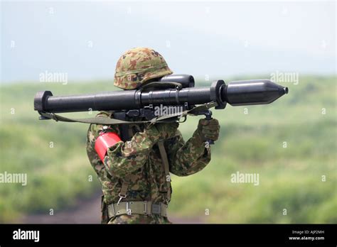 The Panzerfaust 3 Anti-tank rocket launcher of Japan Ground Self ...