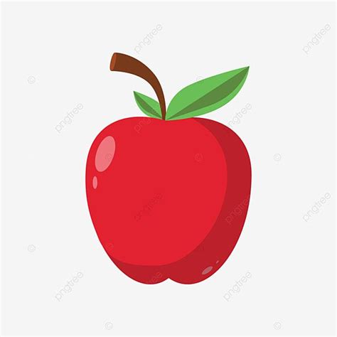 Cartoon Apples Clipart Hd PNG, Apple Cartoon Vector, Red Apple Clipart ...