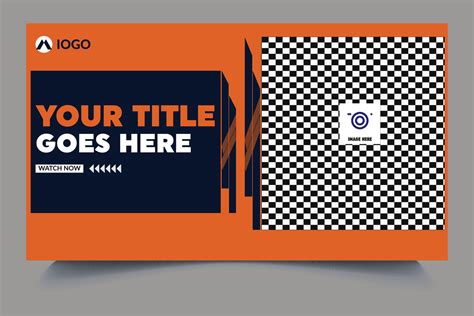 Corporate Video Thumbnail Template Free Vector 12829533 Vector Art at ...