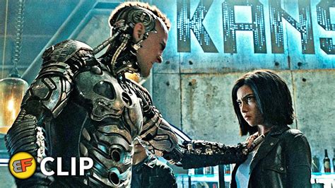 Alita vs Zapan - Bar Fight Scene | Alita Battle Angel (2019) Movie Clip ...