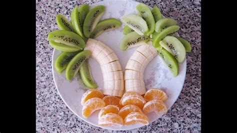 Fruit tray decoration ideas - YouTube