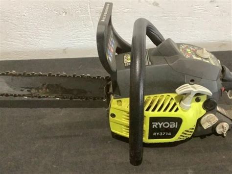 Ryobi 14" Gas Powered Chainsaw RY3714 - Lot #305b, April Monthly Day 2 ...