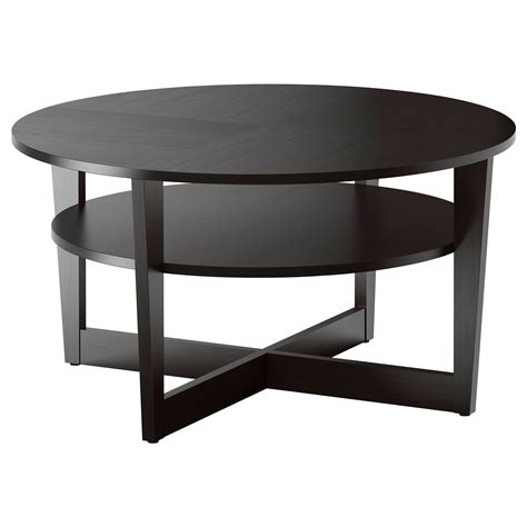 VEJMON coffee table black-brown 90 cm | IKEA Eesti