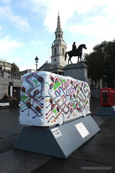 Public Art for TfL Year of the Bus Sculpture Trail :: Behance