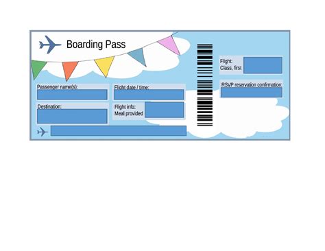 Plane Ticket Template Word – Freetheibo.com