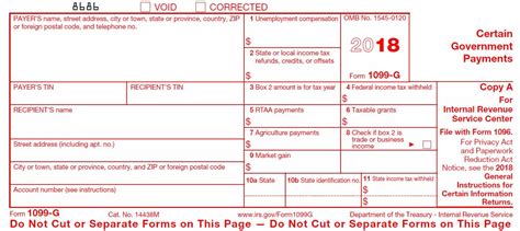 1099-G 2018 - Public Documents - 1099 Pro Wiki