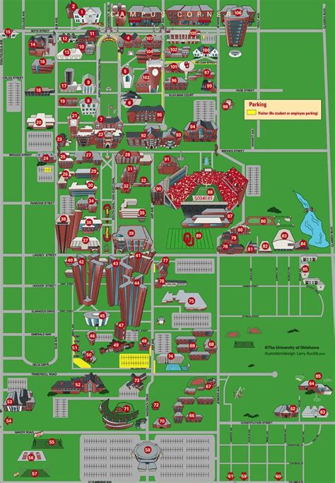 Map Of Ou Campus – Map Of The World