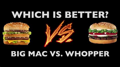 EHTV - Big Mac vs Whopper - YouTube