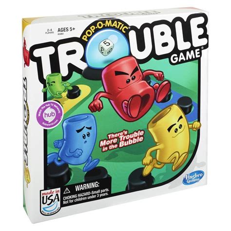 Trouble Game Logo