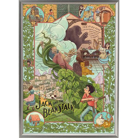 Jack and the Beanstalk Story Poster – TinyWorlds