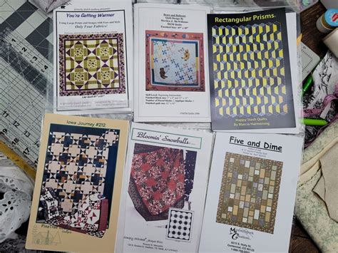 Five and Dime Quilt Pattern, Bloomin' Snowballs Pattern, Iowa Journey ...