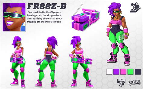 ArtStation - FREEZ-B // Frag Pro Shooter Character