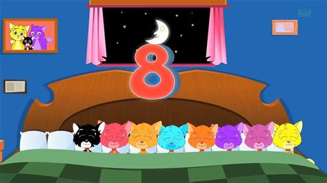 Ten in the bed - Nursery Rhyme | The best way to teach kids numbers ...