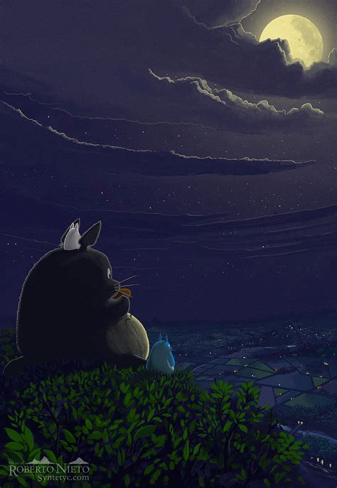 Totoro - My Neighbor Totoro Fan Art (39254722) - Fanpop