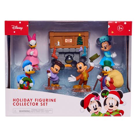 Buy Just Play Disney Holiday Figurine Collector Set, 7 Piece Set from ...