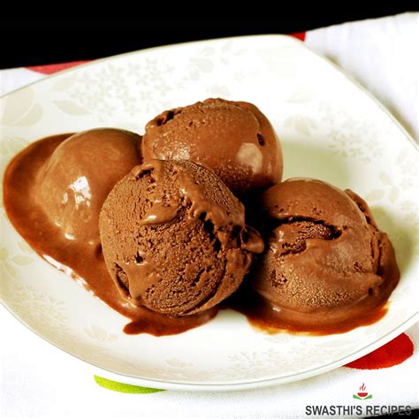 Chocolate Ice Cream Recipe - Swasthi's Recipes